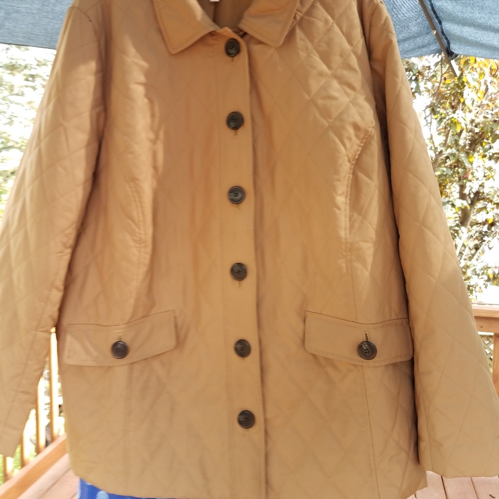 Talbots Lightweight All-weather Quilted Jacket